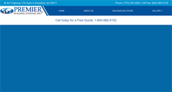 Desktop Screenshot of premierbuildings.com